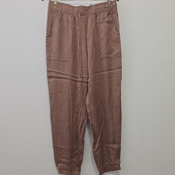 YFB satin jogger pants L - Picture 1 of 10